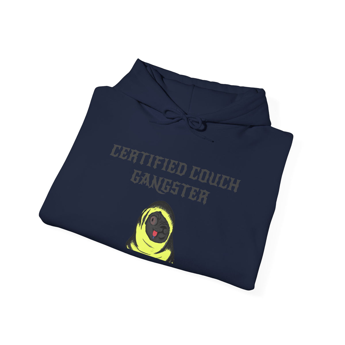 Certified Couch Gangster Graphic Hoodie