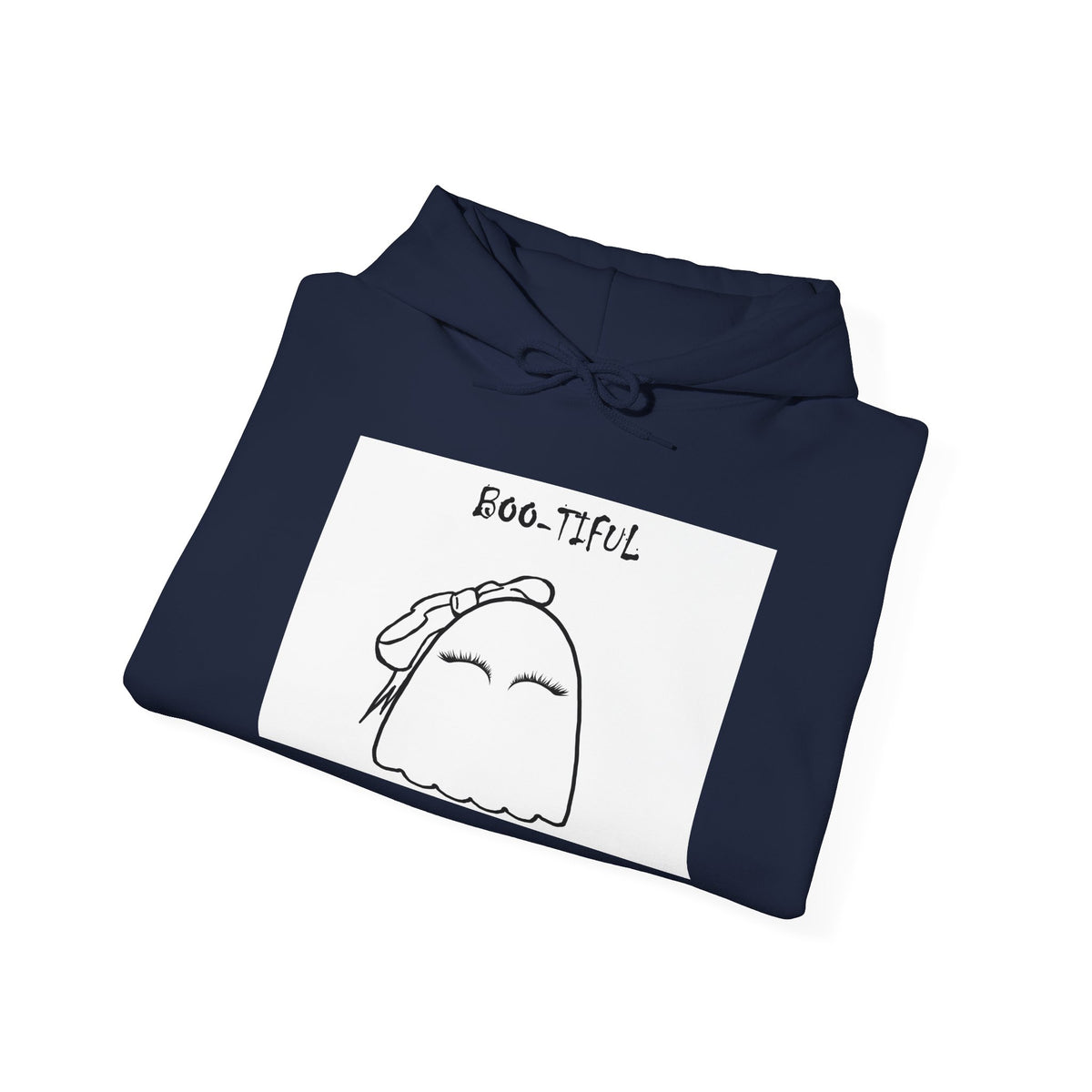 Cute Ghost Character Hooded Sweatshirt