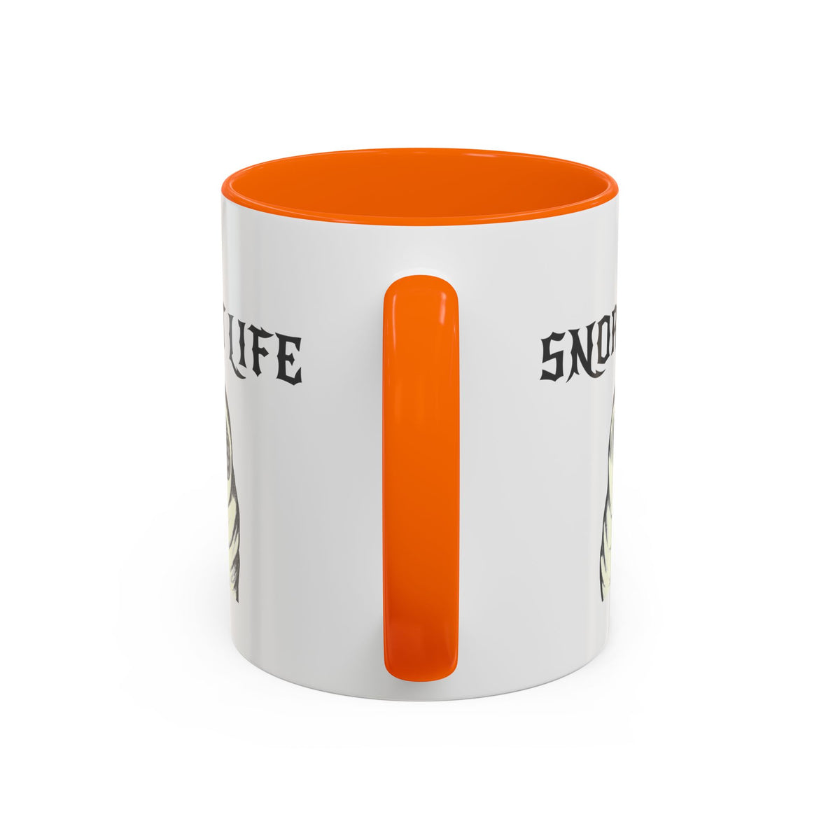 Snort Life Coffee Mug with Cute Pug Design