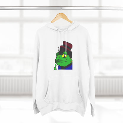 Frog in Top Hat Hoodie