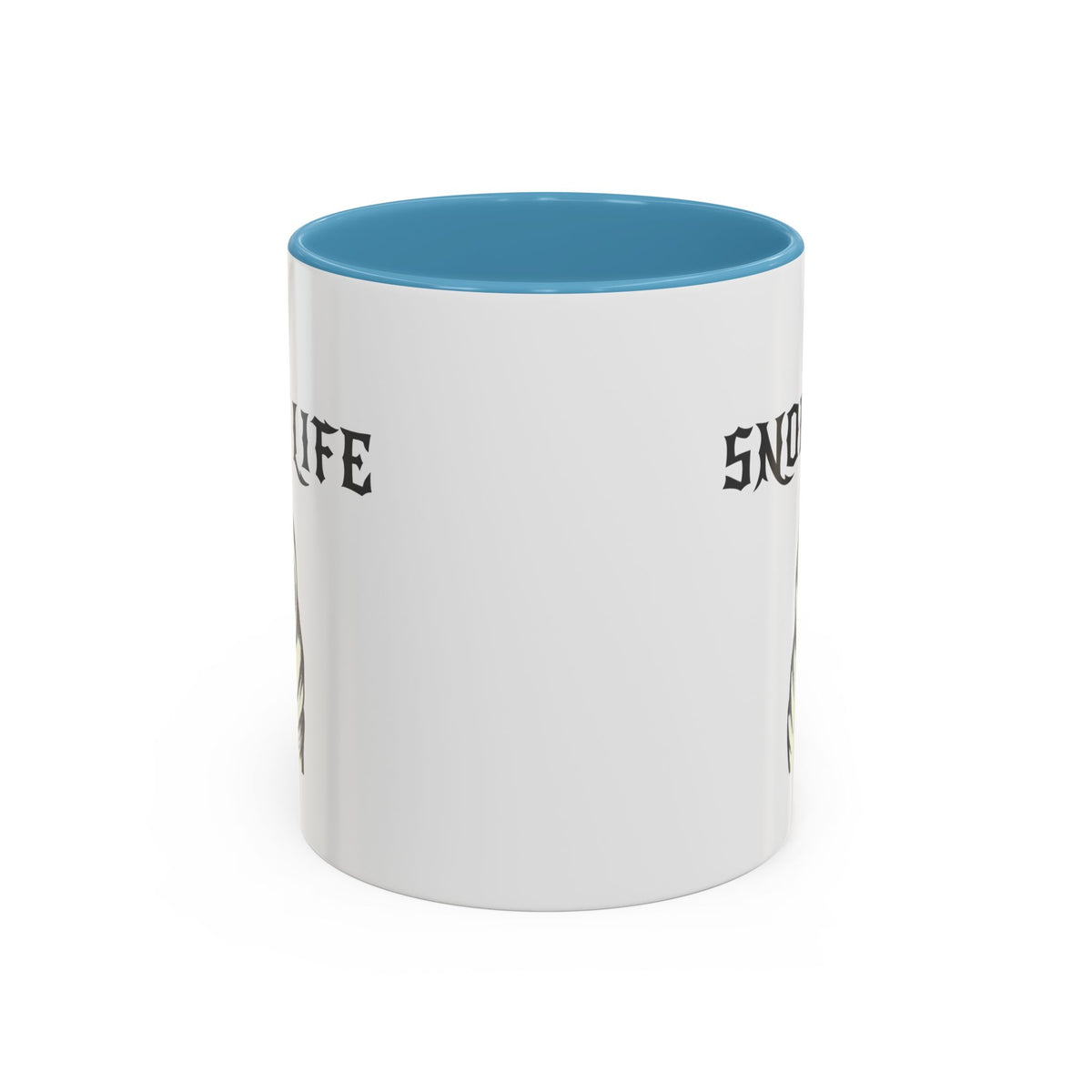 Snort Life Coffee Mug with Cute Pug Design