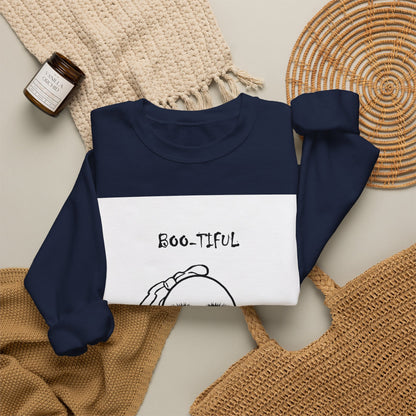 Boo-Tiful Ghost Crewneck Sweatshirt