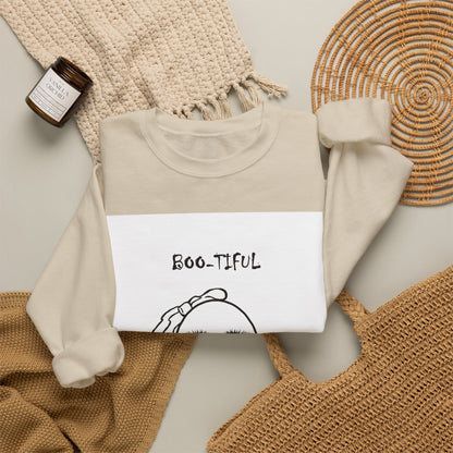 Boo-Tiful Ghost Crewneck Sweatshirt