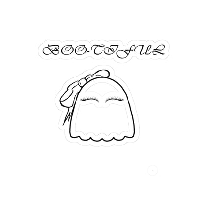 Boo-tiful Ghost Kiss-Cut Sticker