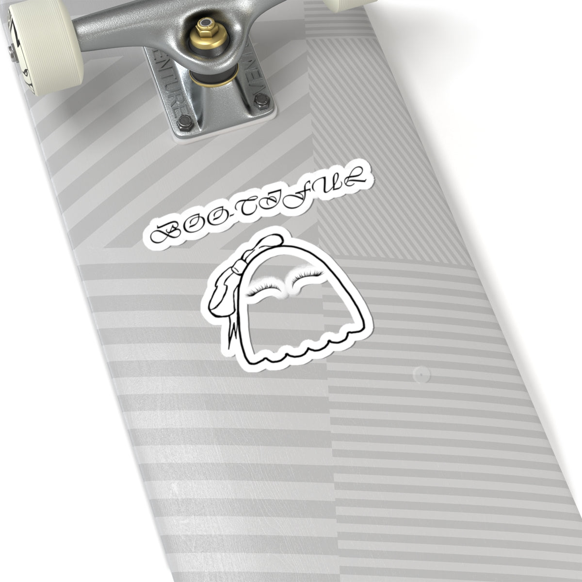 Boo-tiful Ghost Kiss-Cut Sticker