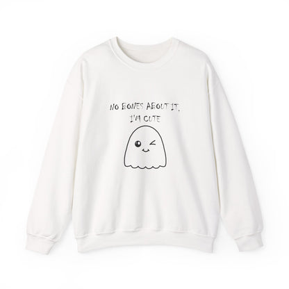 No Bones About It, I’m Cute Ghost Crewneck Sweatshirt