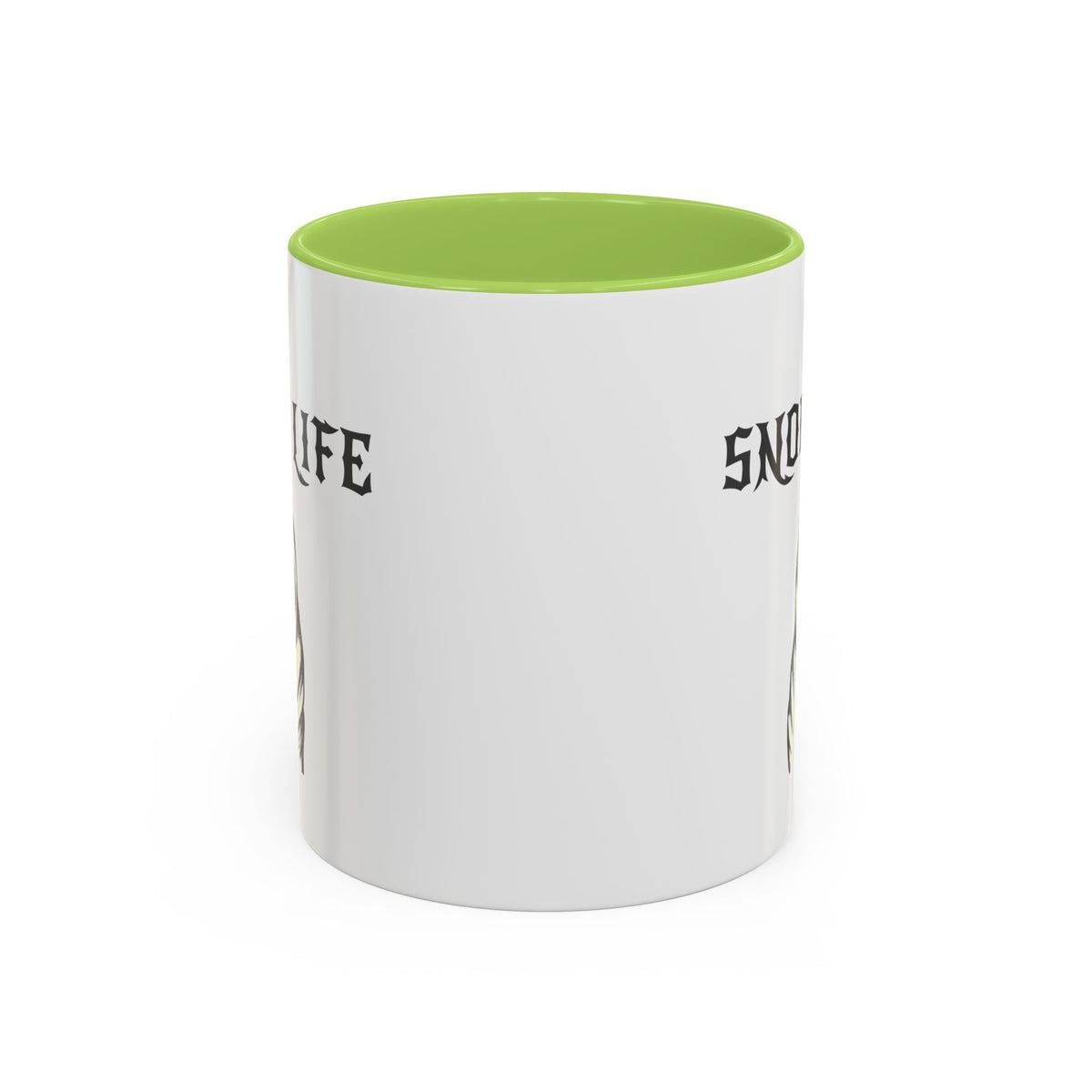 Snort Life Coffee Mug with Cute Pug Design
