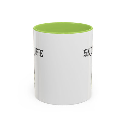 Snort Life Coffee Mug with Cute Pug Design