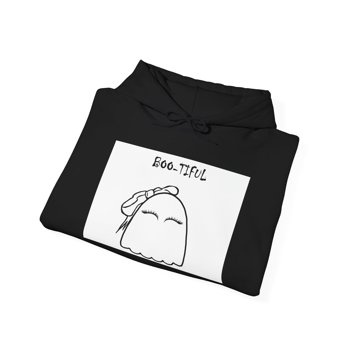 Cute Ghost Character Hooded Sweatshirt