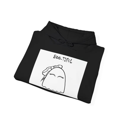 Cute Ghost Character Hooded Sweatshirt
