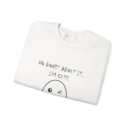 No Bones About It, I’m Cute Ghost Crewneck Sweatshirt
