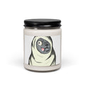 Funny Pug Soy Candle – 9oz Scented Dog Lover Gift