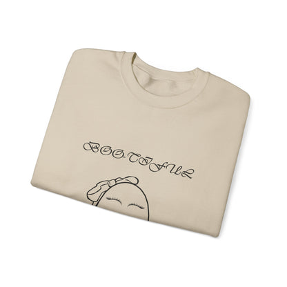 Ghostly “Boo-tiful” Halloween Crewneck Sweatshirt