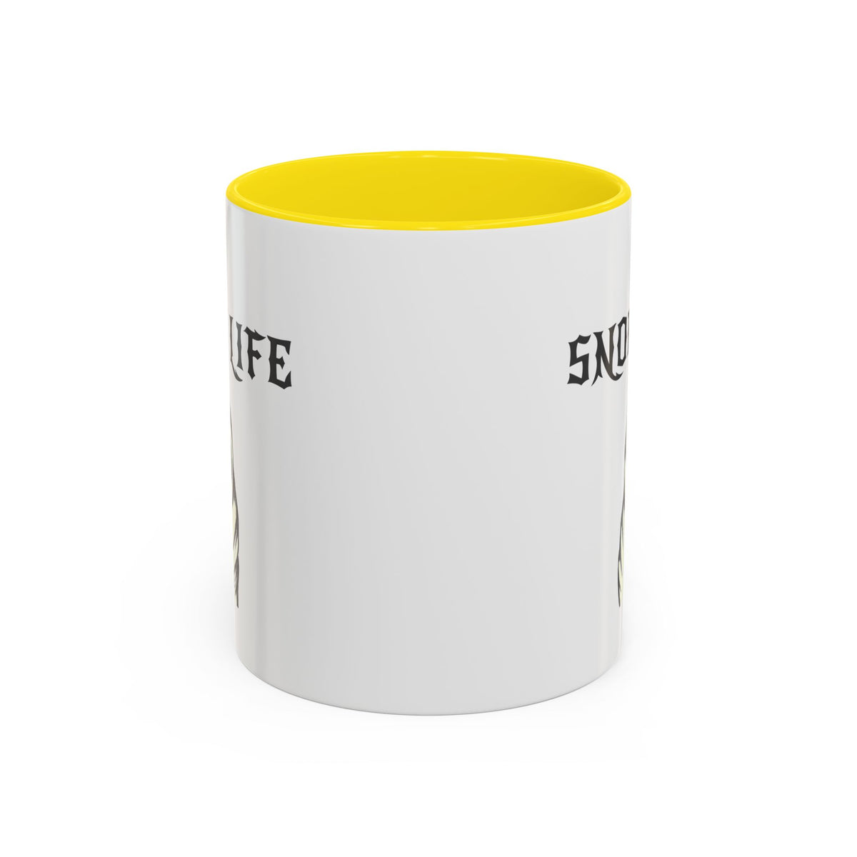 Snort Life Coffee Mug with Cute Pug Design