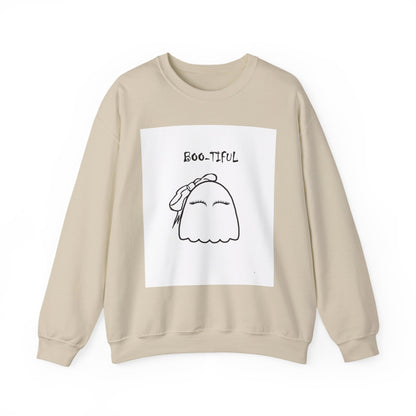 Boo-Tiful Ghost Crewneck Sweatshirt