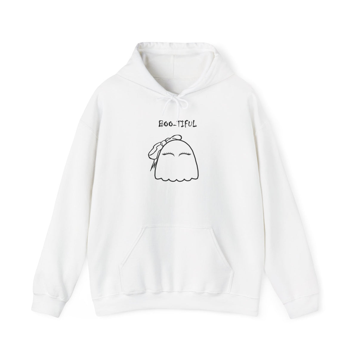 Cute Ghost Character Hooded Sweatshirt