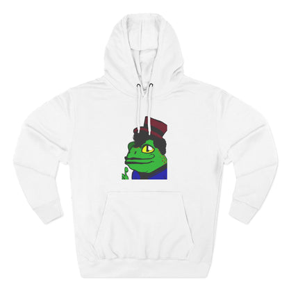 Frog in Top Hat Hoodie
