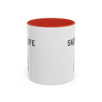 Snort Life Coffee Mug with Cute Pug Design