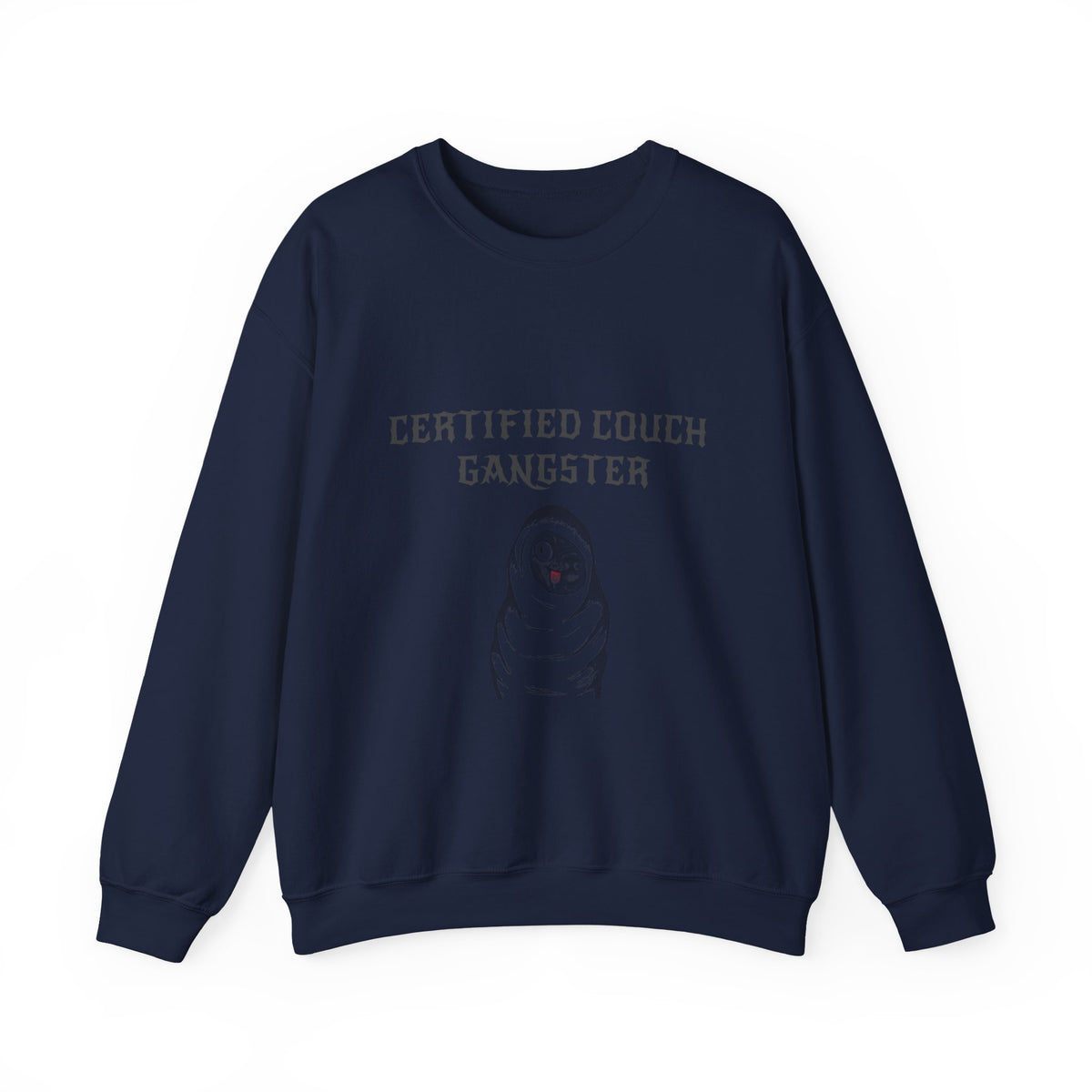 Certified Couch Gangster Pug Sweatshirt