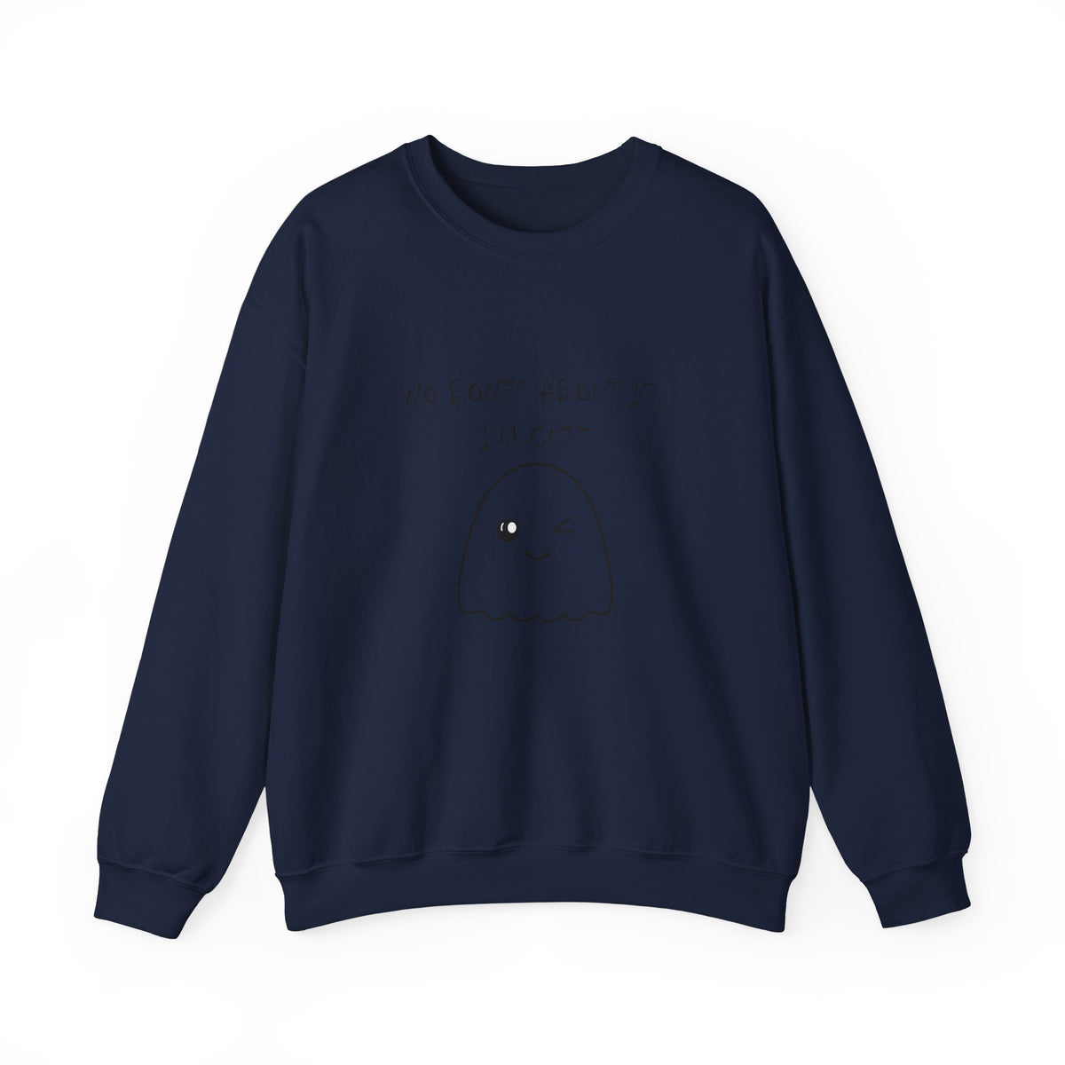 No Bones About It, I’m Cute Ghost Crewneck Sweatshirt
