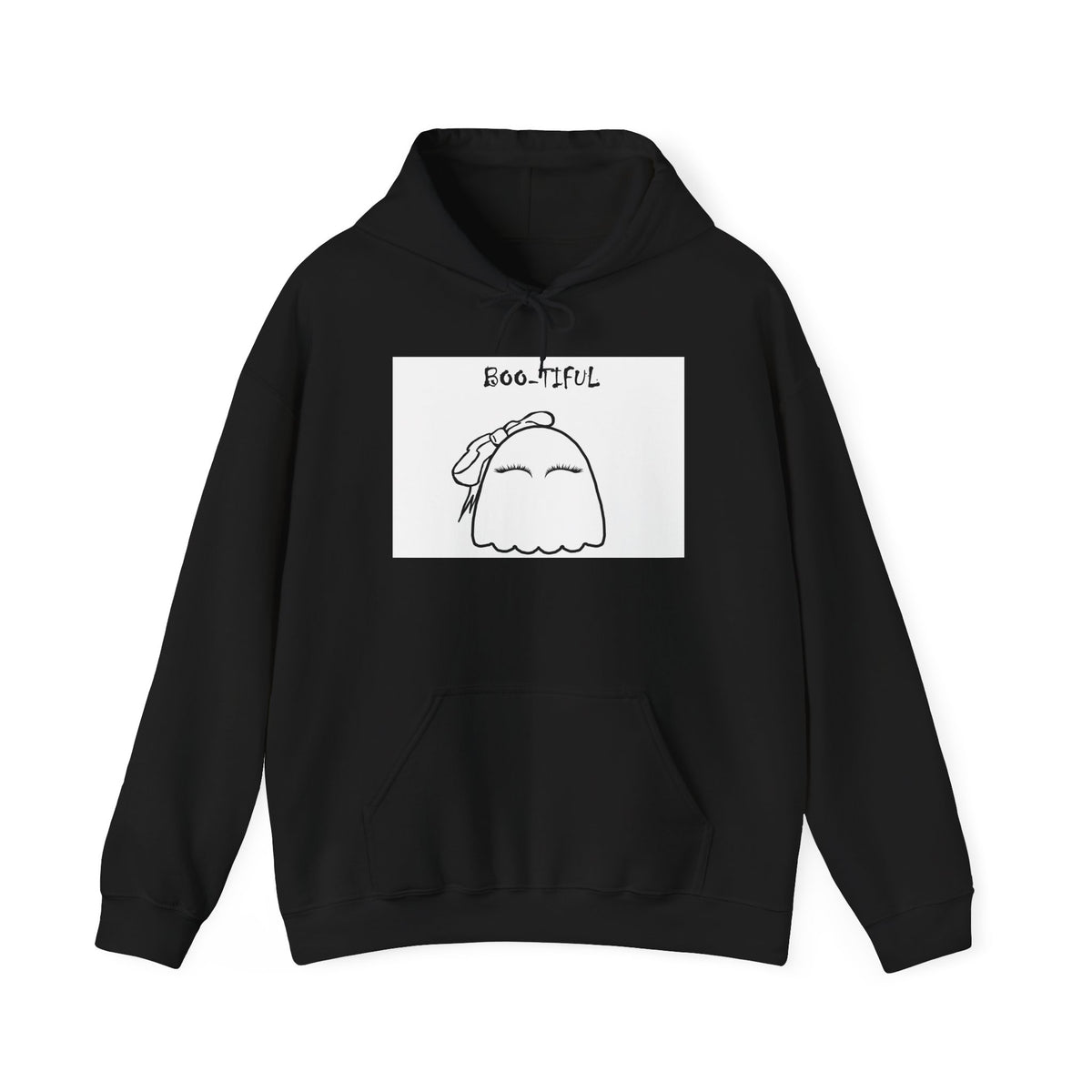 Cute Ghost Character Hooded Sweatshirt