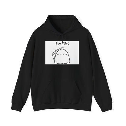 Cute Ghost Character Hooded Sweatshirt