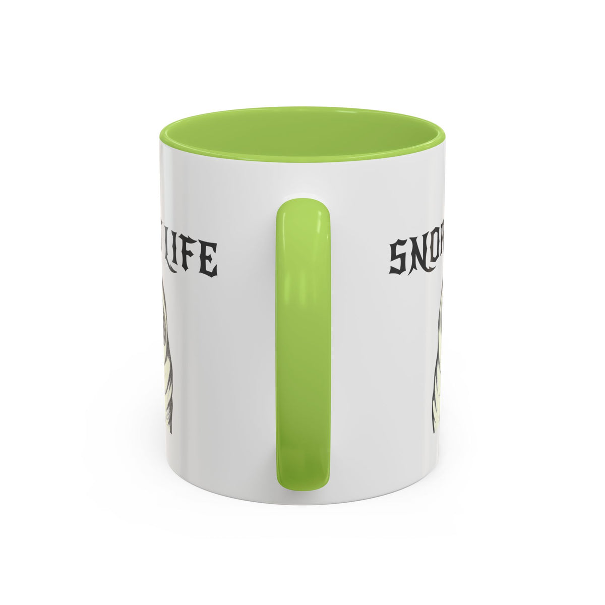 Snort Life Coffee Mug with Cute Pug Design