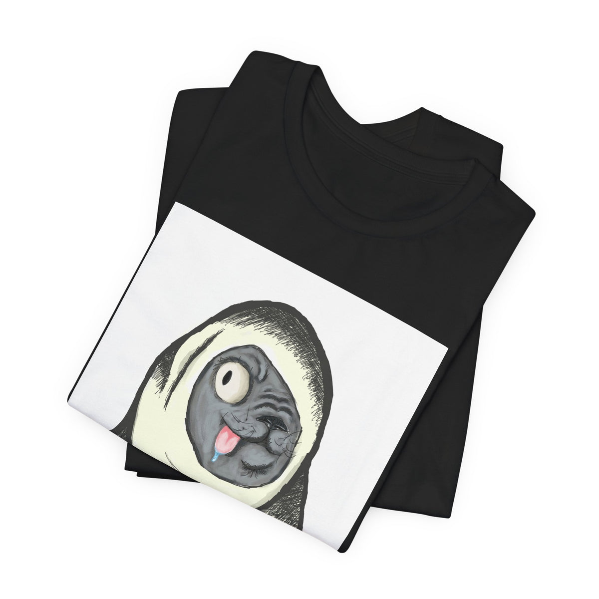 Cute Pug Graphic T-Shirt