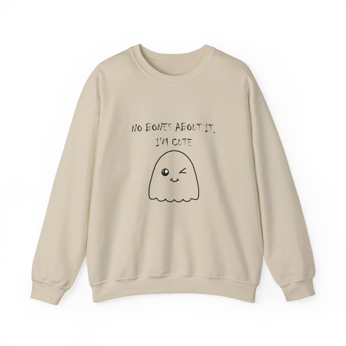 No Bones About It, I’m Cute Ghost Crewneck Sweatshirt