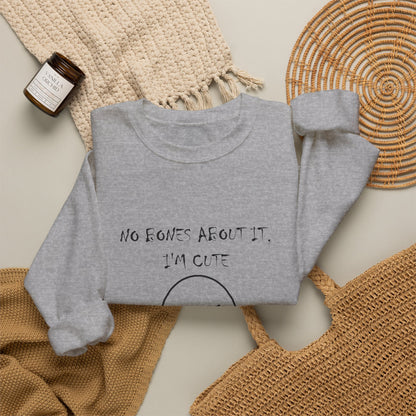 No Bones About It, I’m Cute Ghost Crewneck Sweatshirt