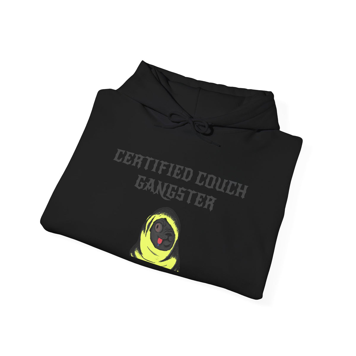 Certified Couch Gangster Graphic Hoodie