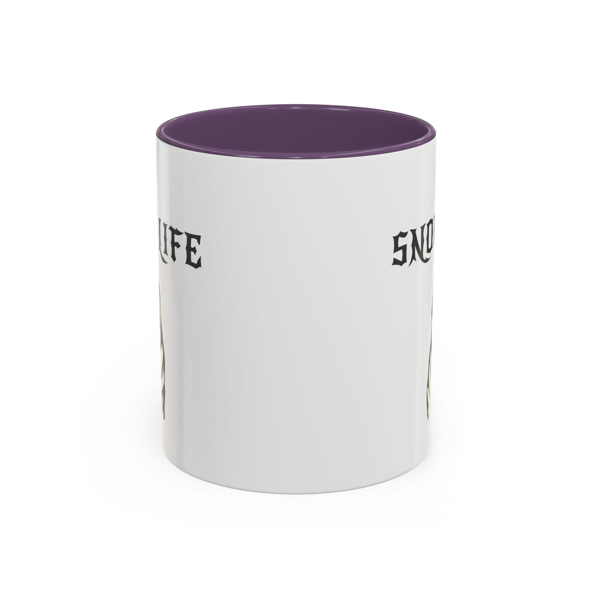 Snort Life Coffee Mug with Cute Pug Design