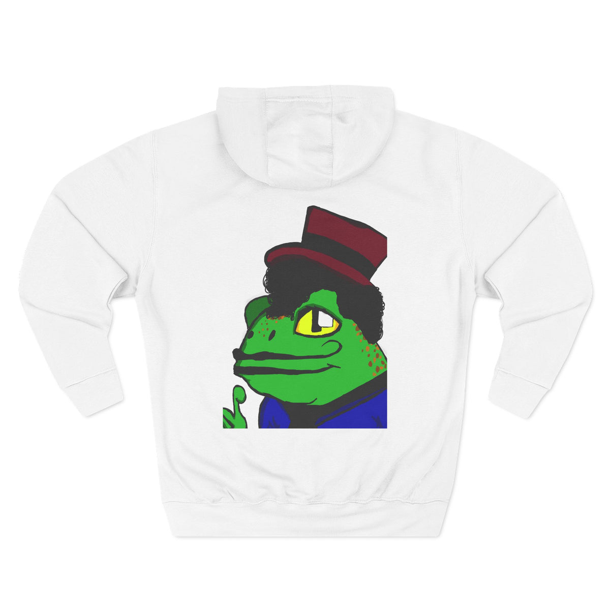 Frog in Top Hat Hoodie