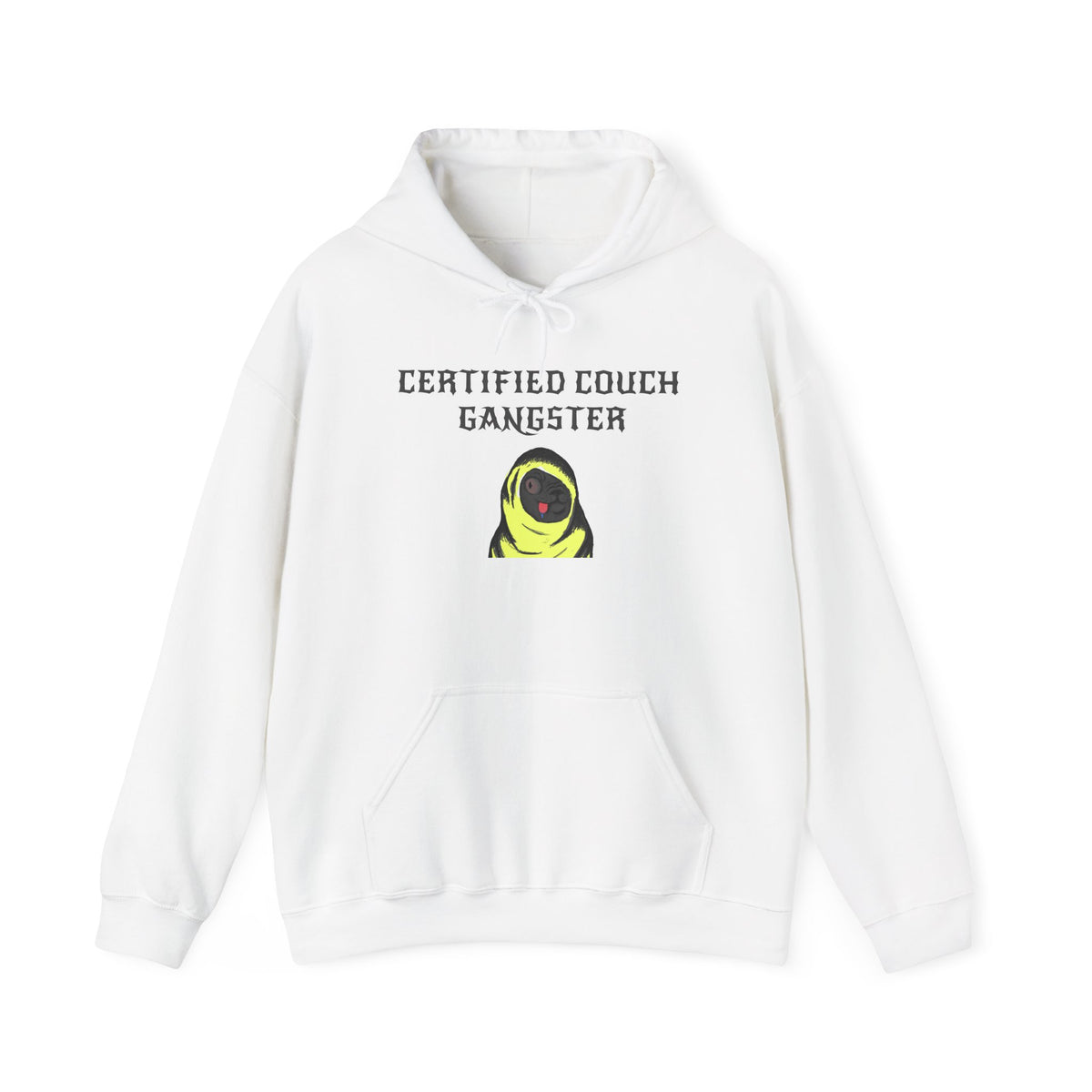 Certified Couch Gangster Graphic Hoodie