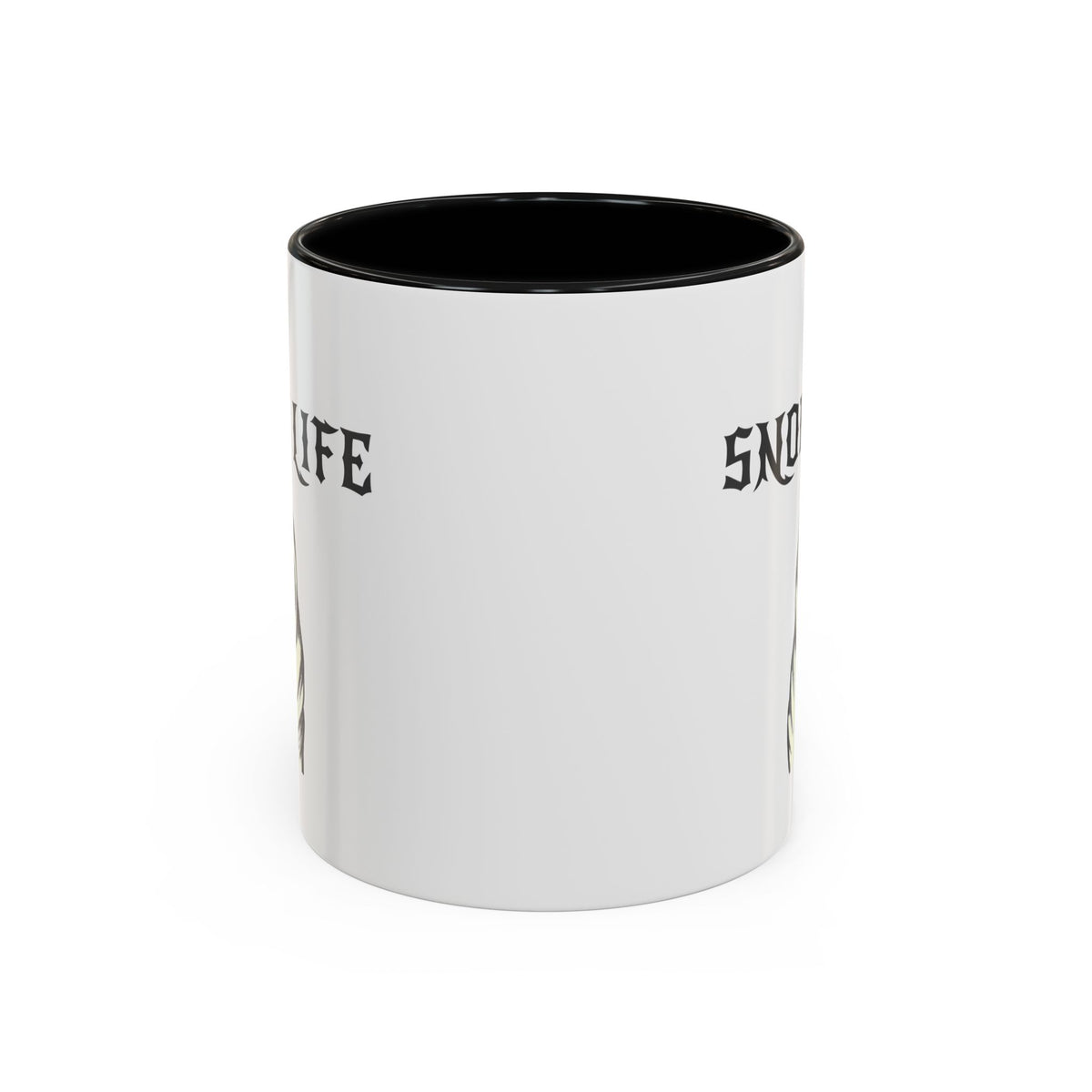 Snort Life Coffee Mug with Cute Pug Design