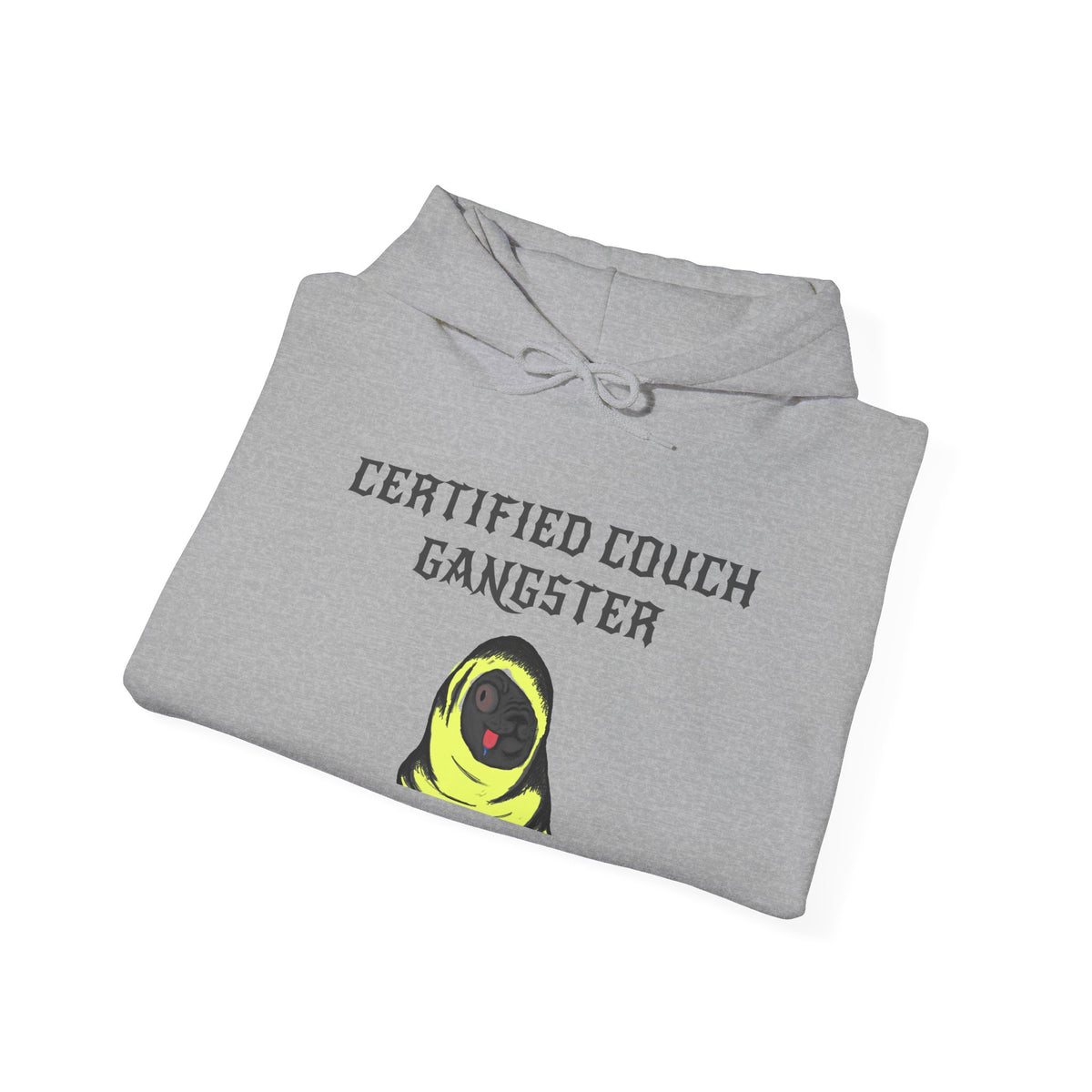 Certified Couch Gangster Graphic Hoodie