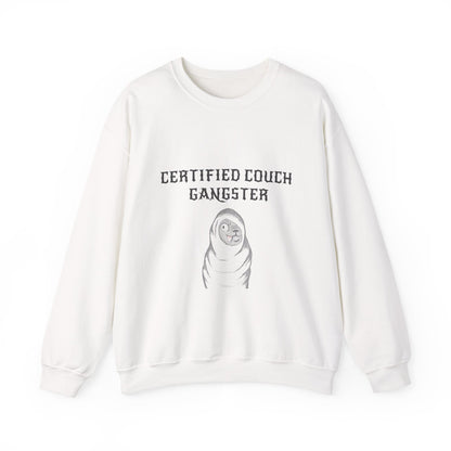 Certified Couch Gangster Pug Sweatshirt