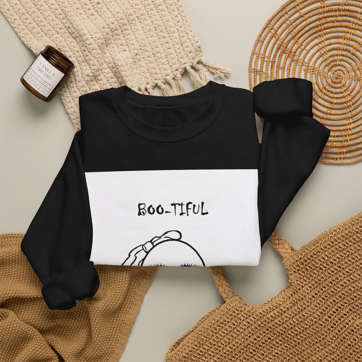 Boo-Tiful Ghost Crewneck Sweatshirt