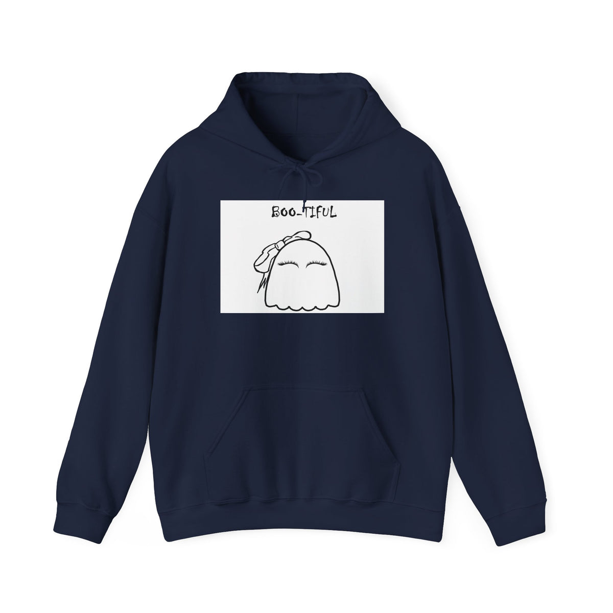 Cute Ghost Character Hooded Sweatshirt
