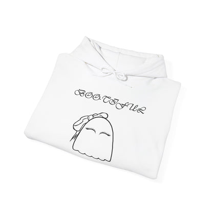 Cute Ghost “Boo-tiful” Halloween Hoodie