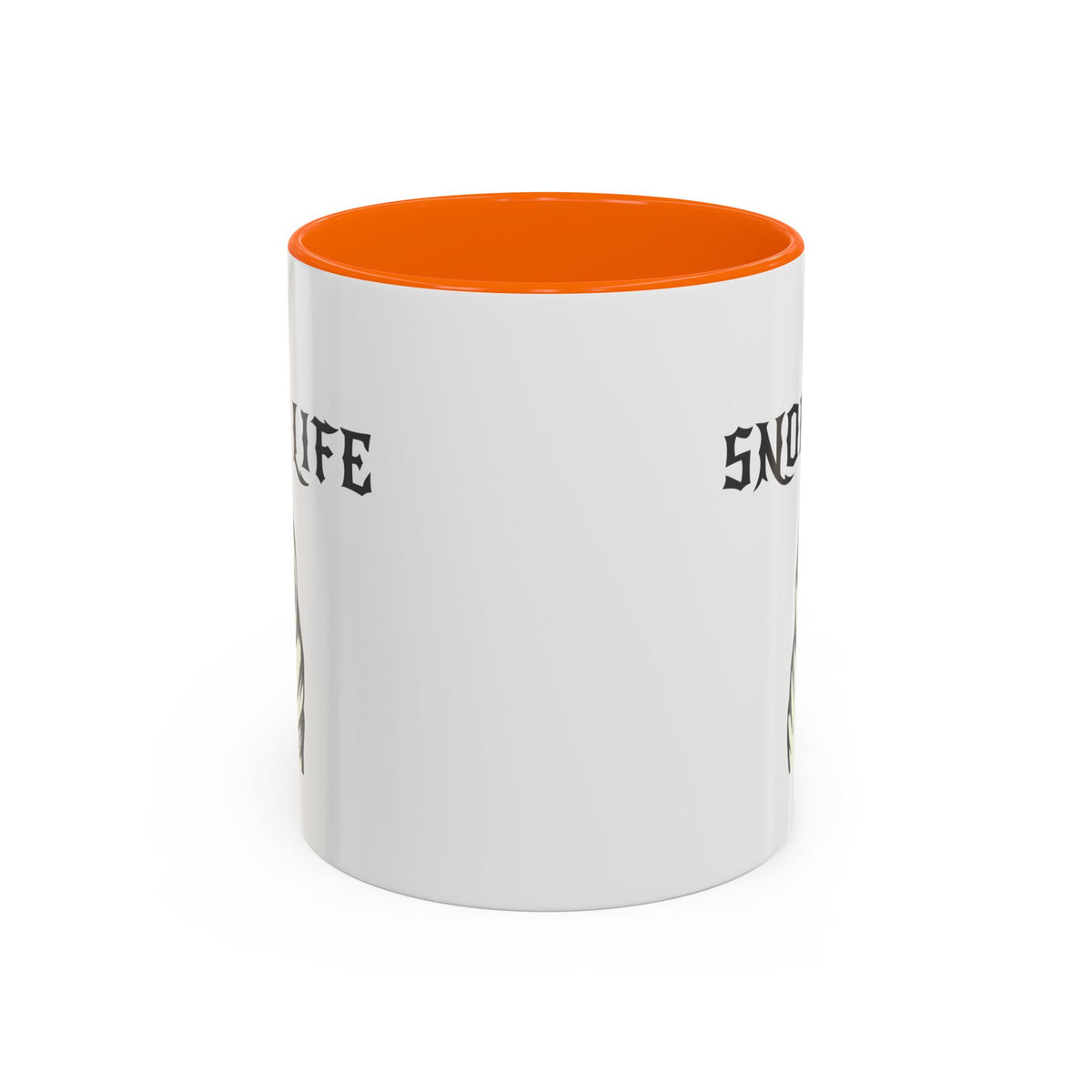 Snort Life Coffee Mug with Cute Pug Design