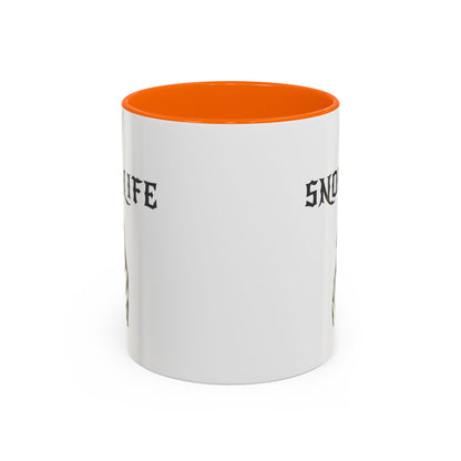 Snort Life Coffee Mug with Cute Pug Design