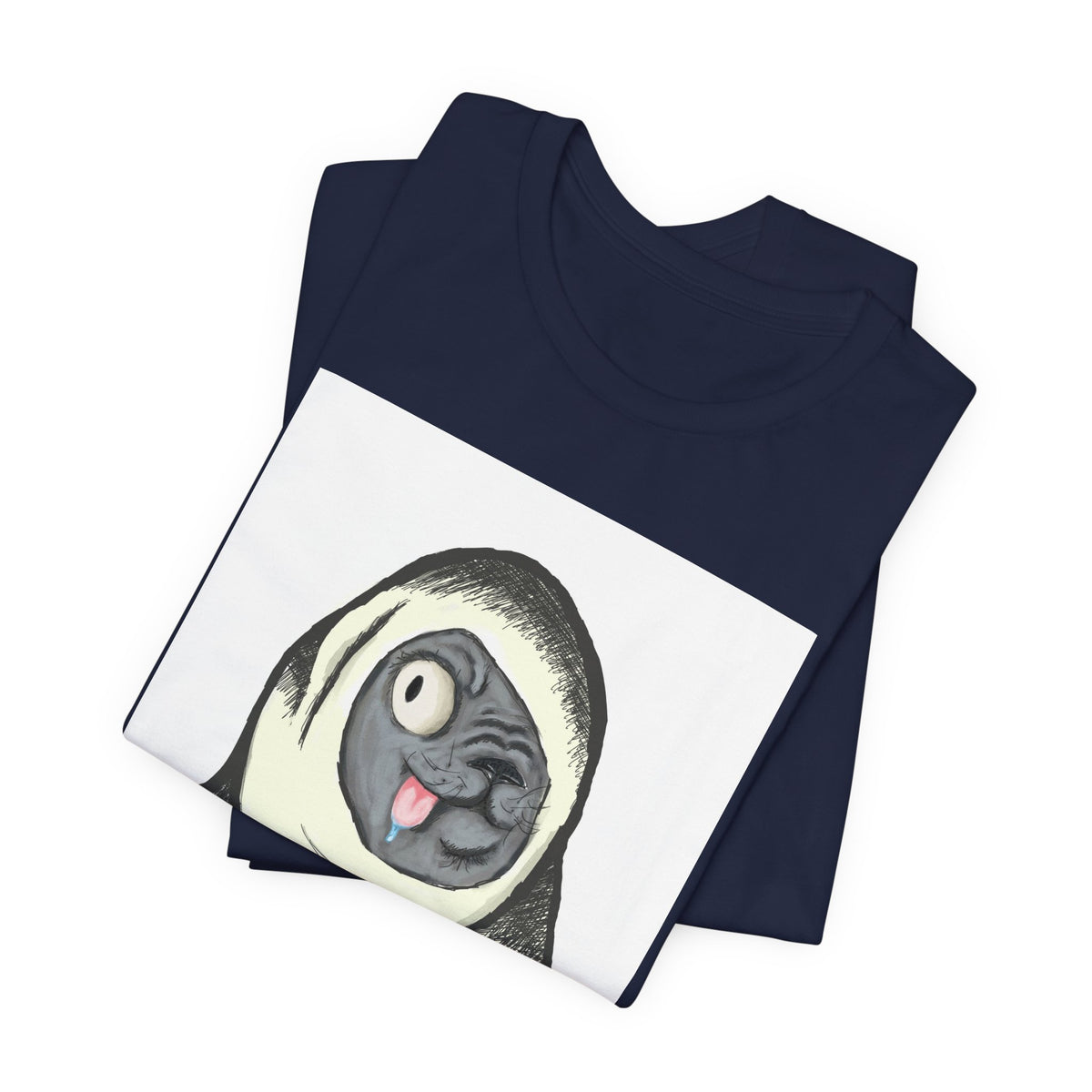 Cute Pug Graphic T-Shirt