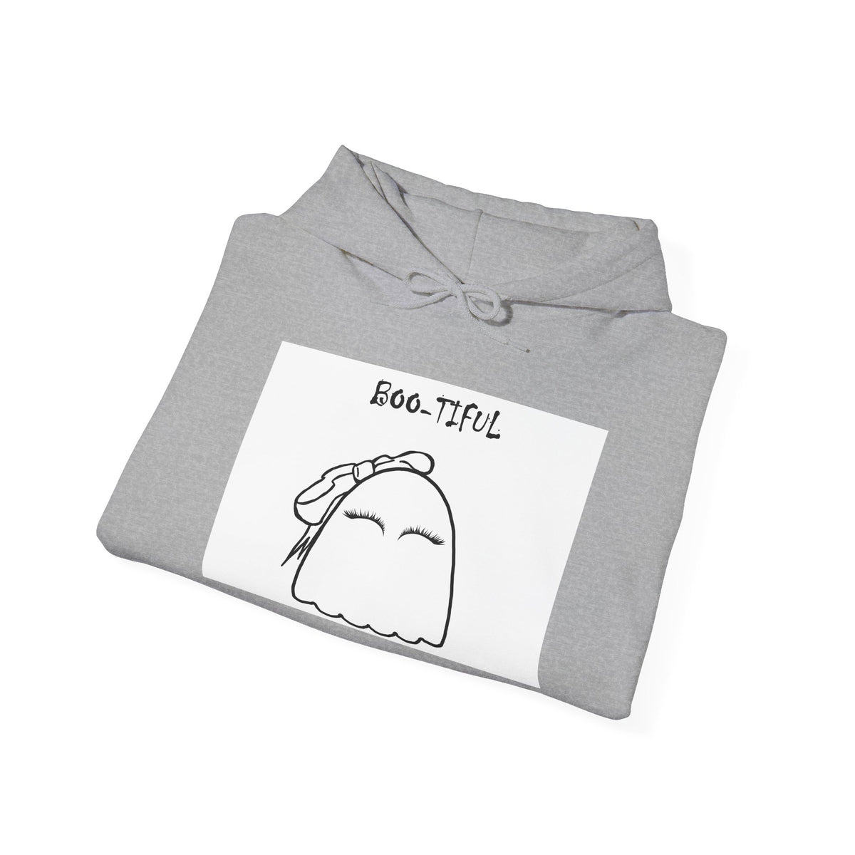 Cute Ghost Character Hooded Sweatshirt