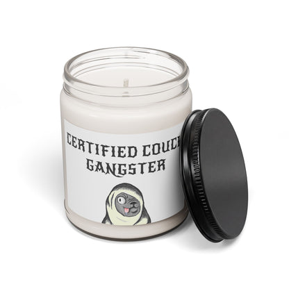 Certified Couch Gangster Pug Scented Soy Candle