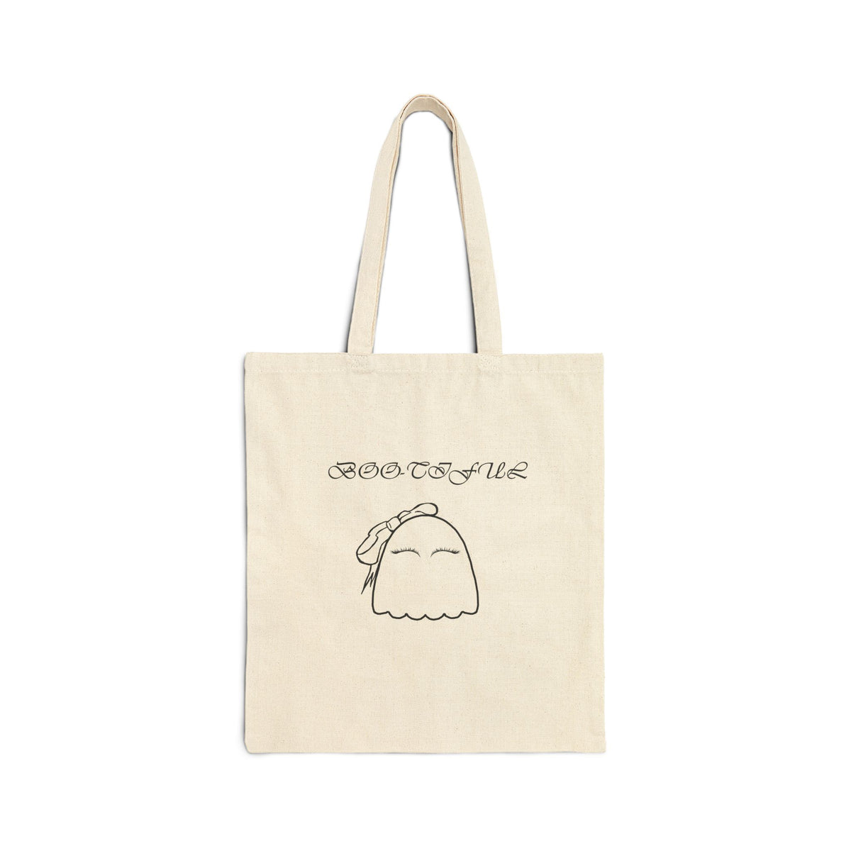 Spooky Ghost Canvas Tote Bag