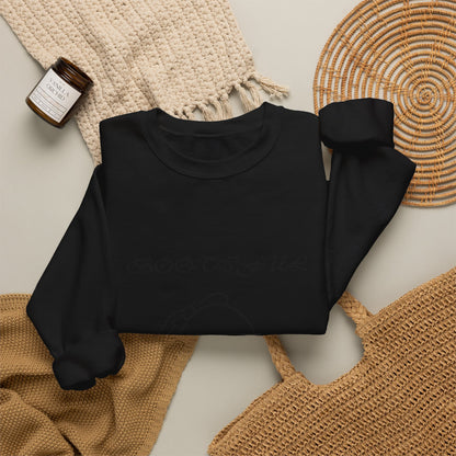 Ghostly “Boo-tiful” Halloween Crewneck Sweatshirt