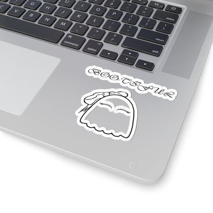Boo-tiful Ghost Kiss-Cut Sticker