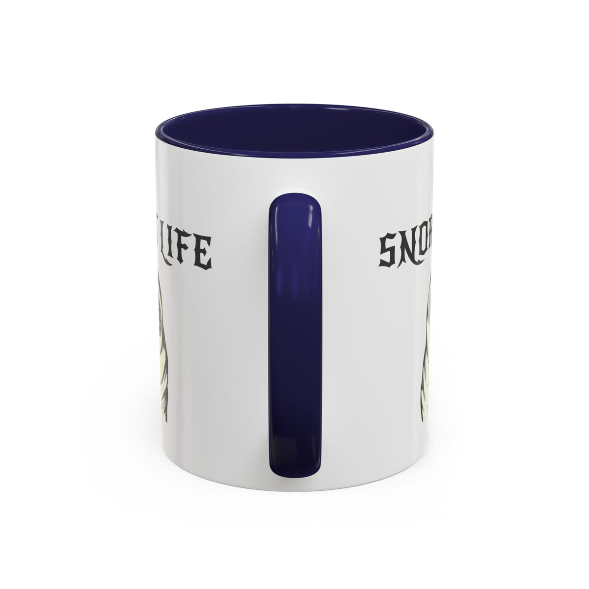 Snort Life Coffee Mug with Cute Pug Design