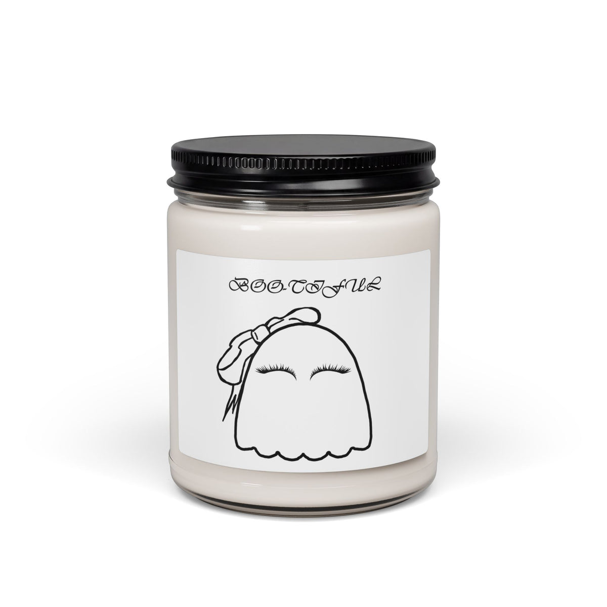 Cute Ghost Scented Soy Candle
